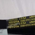 102RU25 Auto Timing Belt for Toyota